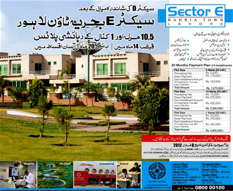 Bahria Town Lahore Sector E | eProperty®