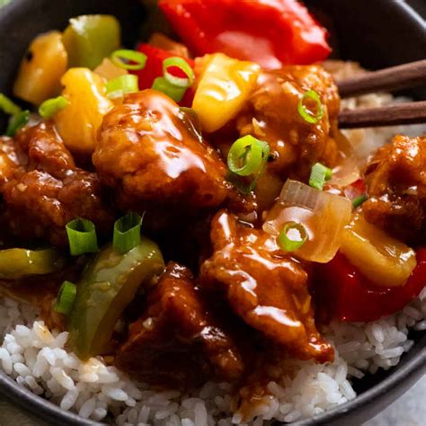 Sweet And Sour Pork Best Ever Recipetin Eats