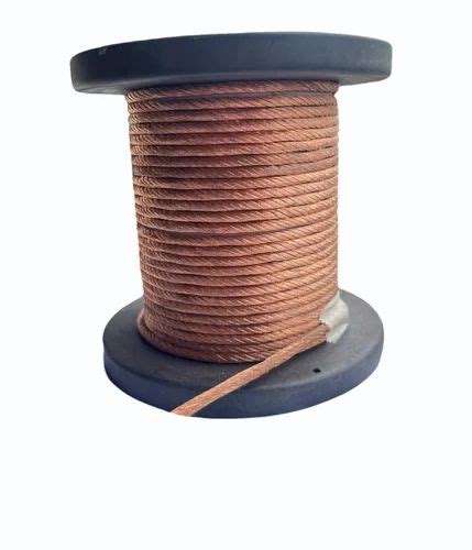 Electrical Flexible Braided Copper Wire Rope At 1000 Kg Copper Wire