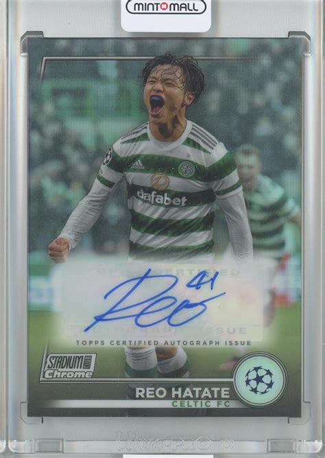 Mint Topps Stadium Club Chrome Uefa Soccer Reo