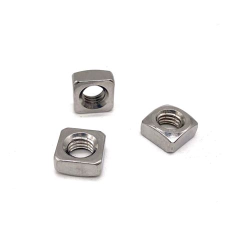 Material Stainless Steel Broaching Square Nut M Din At Rs