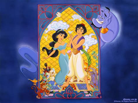 Aladdin & Jasmine - Aladdin Wallpaper (9065817) - Fanpop