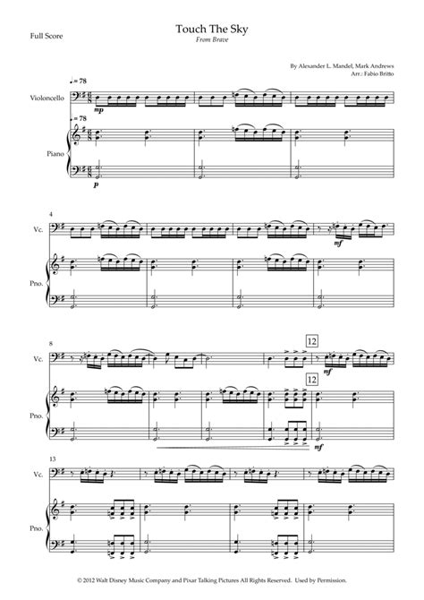 Touch The Sky Piano Digital Sheet Music Sheet Music Plus