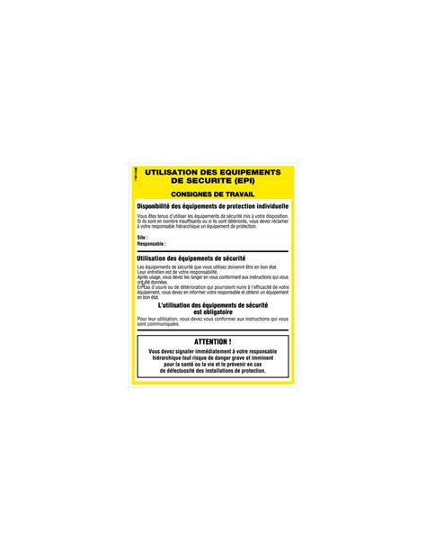 Panneau 330x200 Respectez Les Consignes De Securite Elles Vous Prot