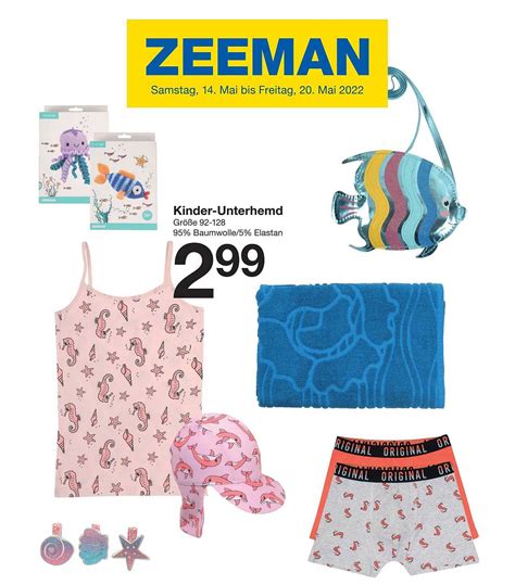 Kinder Unterhemd Angebot Bei Zeeman Prospekte De