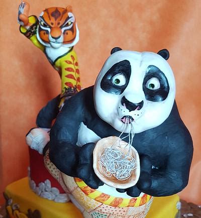 Cake Tag Po Kung Fu Panda Cake Topper CakesDecor