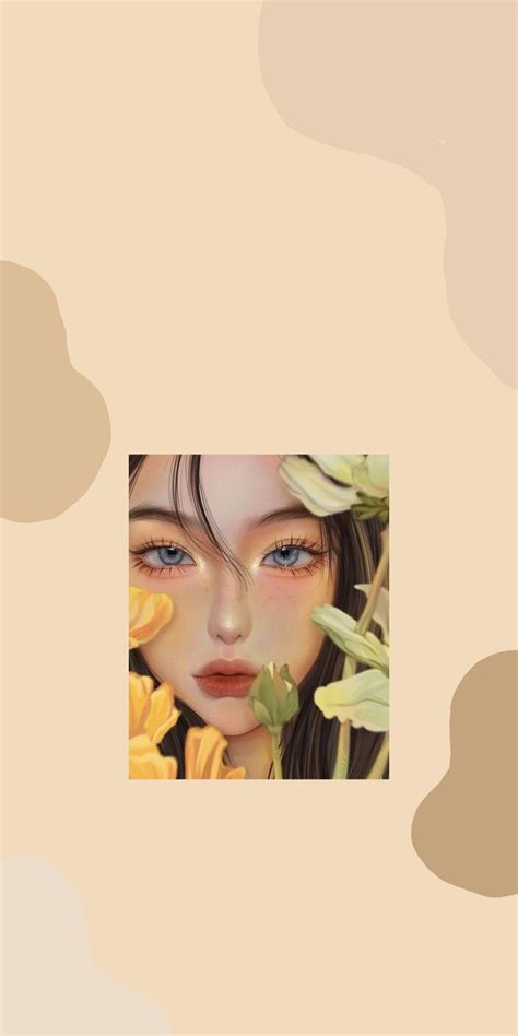 Light Brown Nude Brown Cream Aesthetic Wallpaper