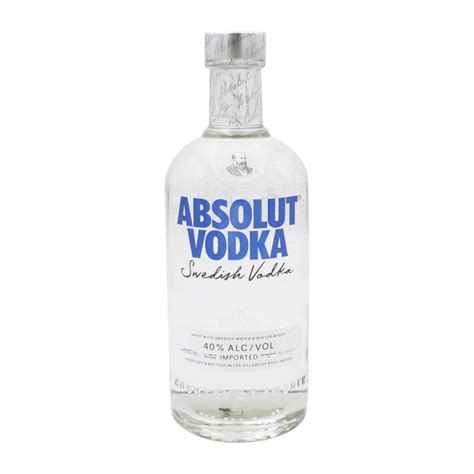 Absolut Vodka L Vol Absolut Vodka