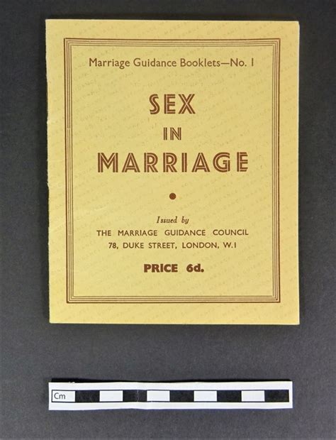 Booklet Sex In Marriage Marriage Guidance Council LDMRD 0432 6 EHive
