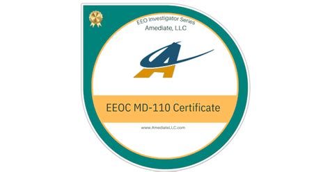 EEO MD-110 Certificate - Credly