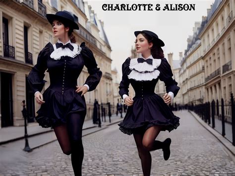 Charlotte & Alison, Two Young Female Detectives In Victorian Paris, A.I