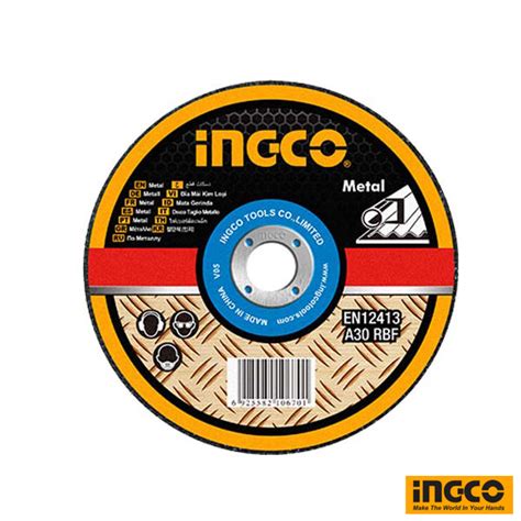 Ingco Abrasive Metal Cutting Disc Mm Inch Tool Lk