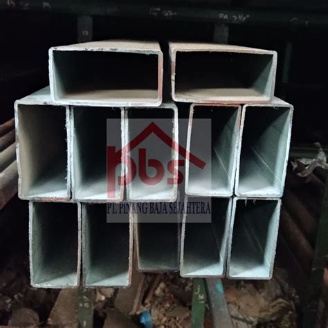 Jual BESI HOLLOW GALVANIS 5cm X 10cm 50x100 X 6 Meter Tebal 1 4 Mm 1