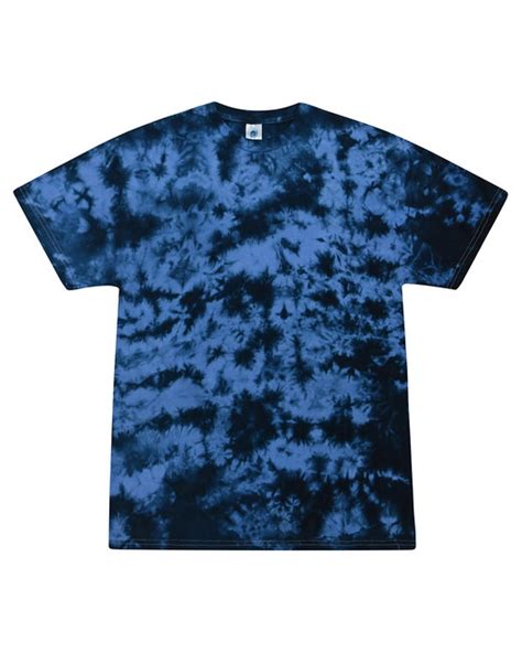 Tie Dye Crystal Wash T Shirt Alphabroder