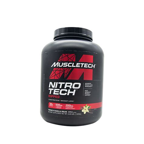 Nitro Tech Ripped Vainilla Lb Muscletech Provif