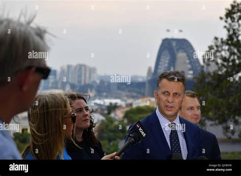 Nsw Minister For Transport And Roads Andrew Constance Left And Mla