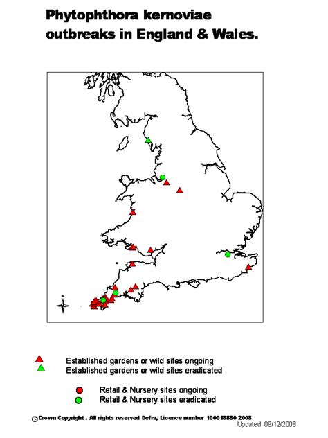 Bbc Mark Eastons Uk Map Of The Week Killer Fungus