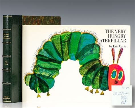 The Very Hungry Caterpillar Eric Carle First Edition Signed Rare