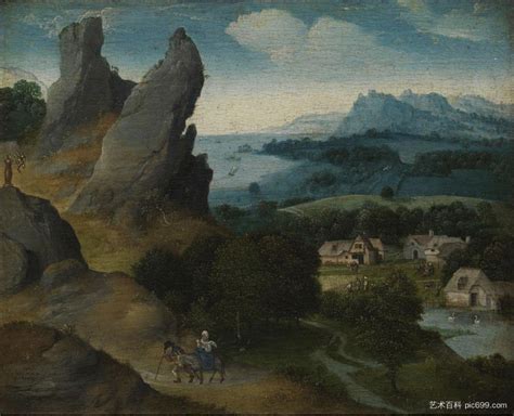 Landscape With The Flight Into Egypt C