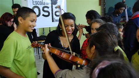 Projeto Escola Da Ospa Na Comunidade Inaugura Sua Temporada