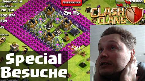 Clash Of Clans Special Besuche Mit Areto Let S Play Together Coc [deutsch German Hd] Youtube