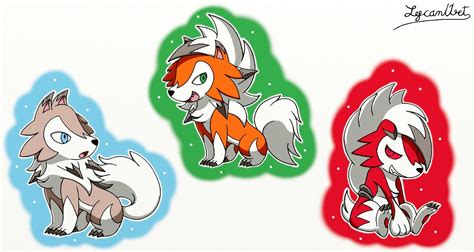 Artstation Chibi Lycanroc