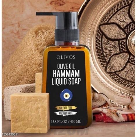 Olivos Жидкое натуральное оливковое мыло Hammam 450мл купить от AZUM ...
