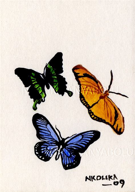 Love Of Painting Butterfly Series