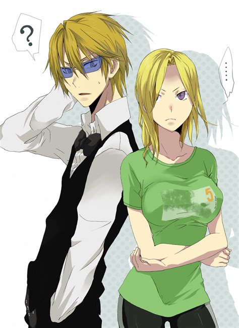 Heiwajima Shizuo And Vorona Durarara Drawn By Ageha Danbooru