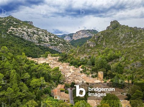 Image Of Aerial View Saint Guilhem Le Desert Labelled Les Plus Beaux