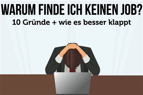 Warum Finde Ich Keinen Job