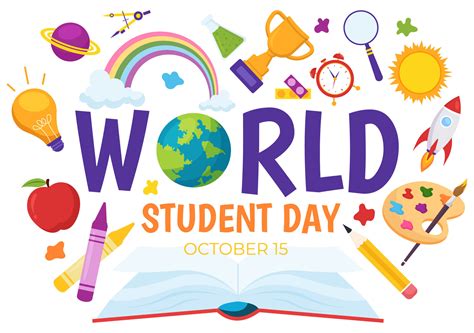 World Students Day Drawing|World Students Day Poster|world, 49% OFF