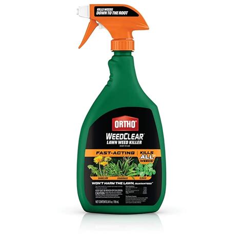 Buy Ortho Weedclear Lawn Weed Killer Ready To Use Weed Killer For