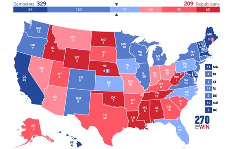 2020 Presidential Election Interactive Map