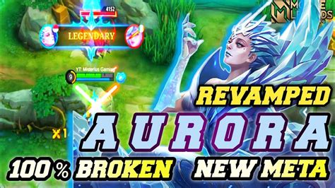 Aurora Revamped Broken Kill Next Meta Mage Mobile Legends