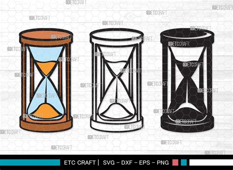 Hourglass Svg Hour Glass Svg Clock Svg Time Svg Sandglass Hourglass Clipart So Fontsy