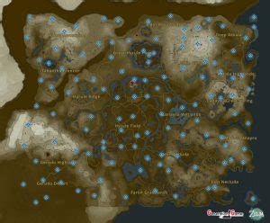 Liste Et Emplacements De Tous Les Sanctuaires Dans The Legend Of Zelda