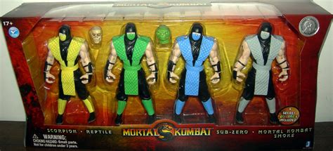 Mortal Kombat Action Figures Toys R Us Exclusive Jazwares