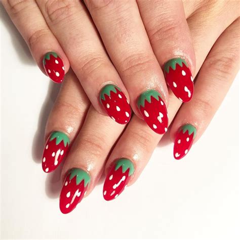 Strawberry Nails Designs Cute Summer Nail Designs Cute Summer Nails