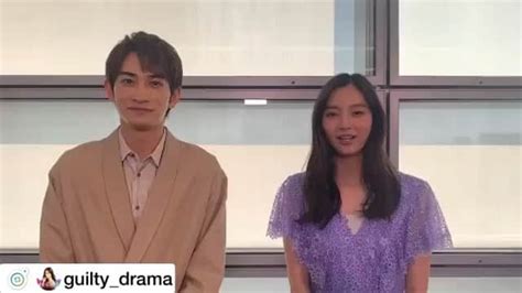 新川優愛さんのインスタグラム動画 新川優愛instagram「【ギルティ 放送スタートまで1時間🎉】 放送直前⚡️新川優愛 さんと