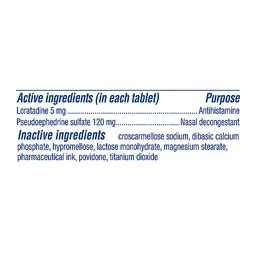 Claritin D Ingredients