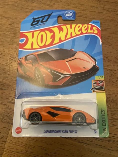 LAMBORGHINI SIAN FKP 37 163 Exotics 1 10 2023 Hot Wheels Gehäuse H EUR