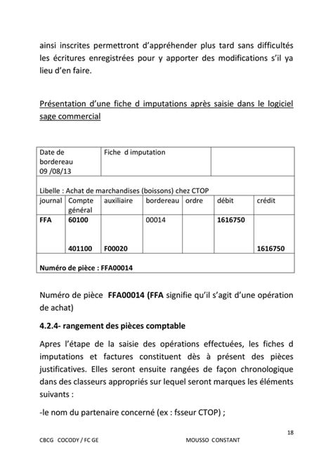 Rapport De Stage Bts Finances Comptabilite Et Gestion D Entreprises PDF