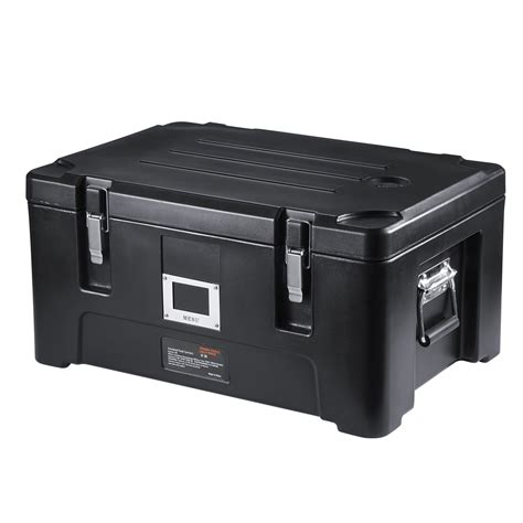 KFFKFF Insulated Food Pan Carrier 36Qt Capacity Stackable Catering Hot Box With 3 Stainless