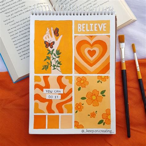 aesthetic painting ideas google search book art diy mini canvas