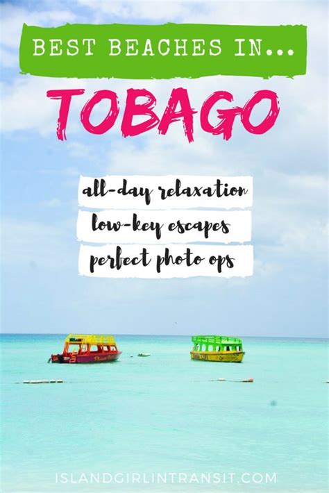 The Best Beaches In Tobago Map Included Island Girl In Transit