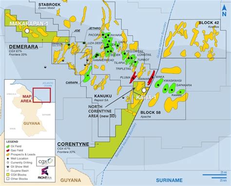 Guyana Regional Map - Home | Frontera Energy