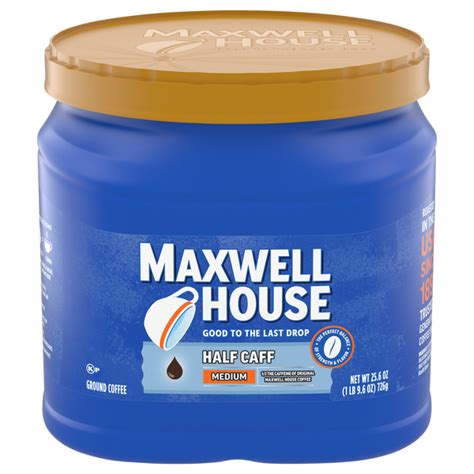 Save On Maxwell House Half Caff Medium Roast Coffee Ground Order Online Delivery Giant