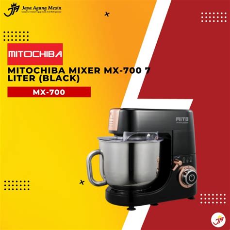 Jual Mito Stand Mixer Mx Pengaduk Adonan Kue L Maxi Mixer Black