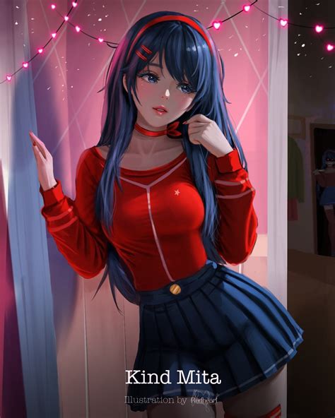 miside :: games :: Kind Mita :: Mita (MiSide) :: redlove990 :: Game Art